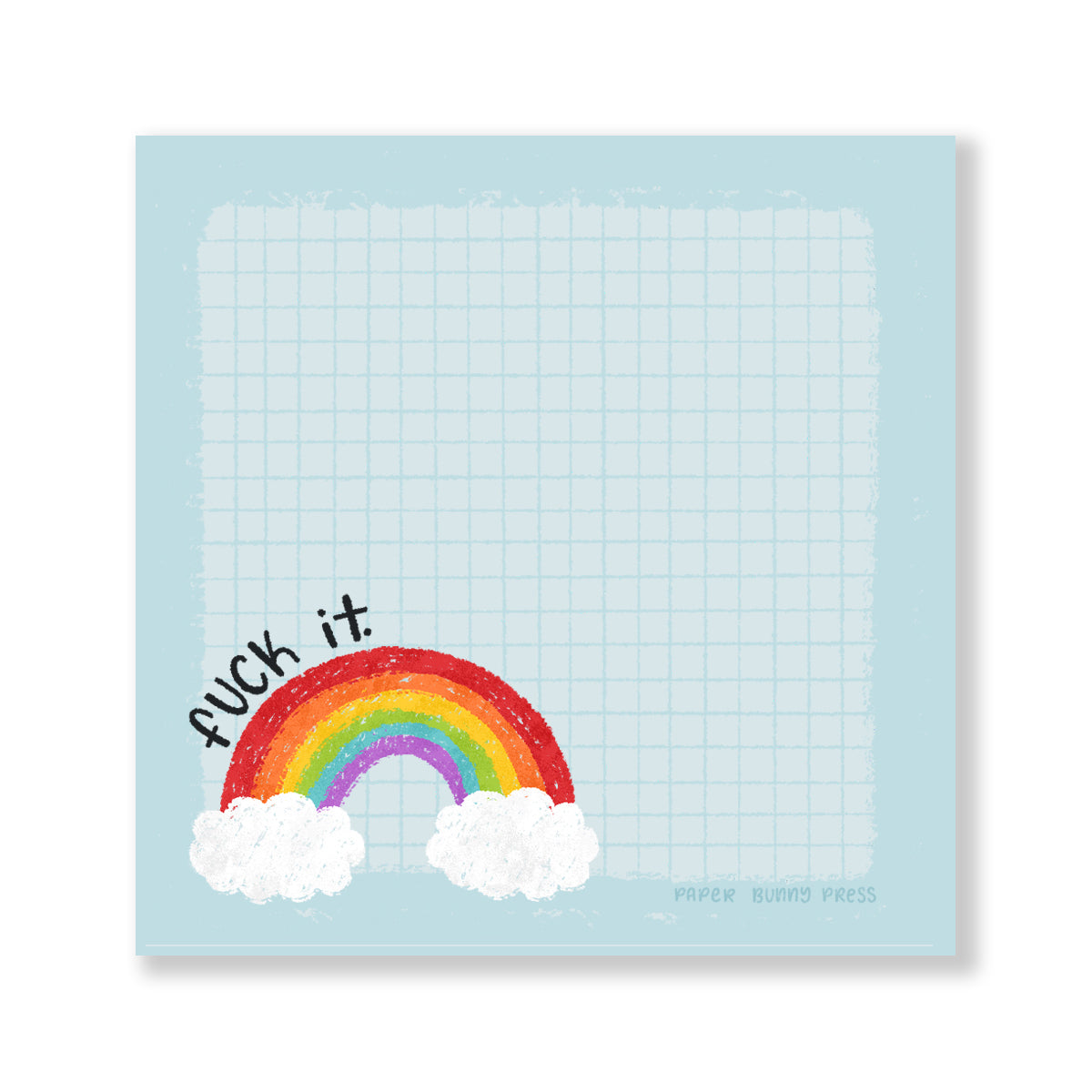 Fuck It Rainbow Sticky Pad