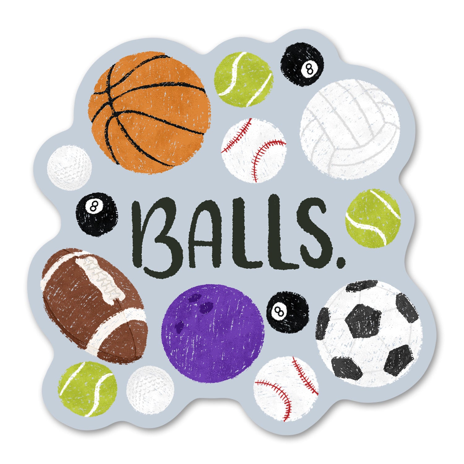 Balls Sticker