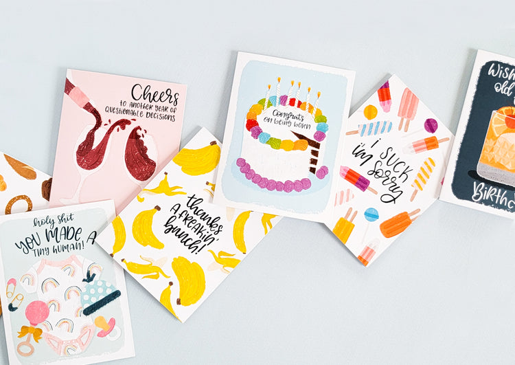 MYSTERY Greeting Card Pack