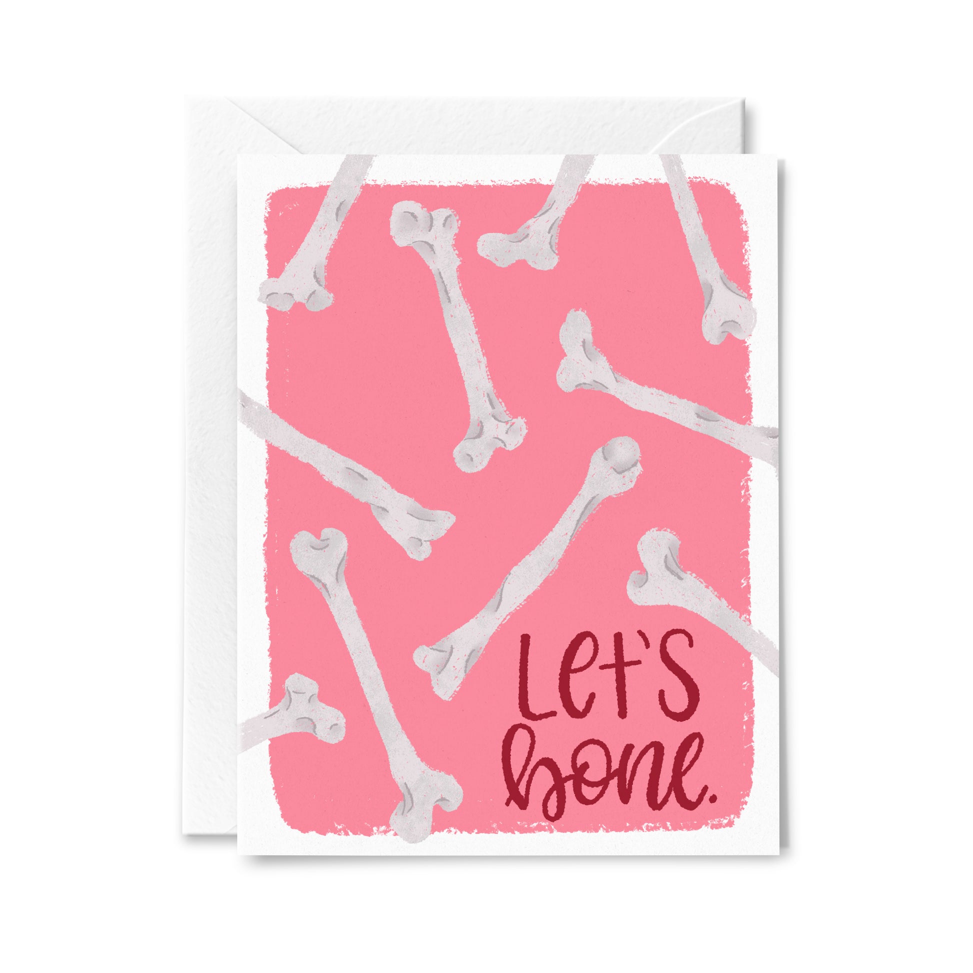 Let's Bone Greeting Card