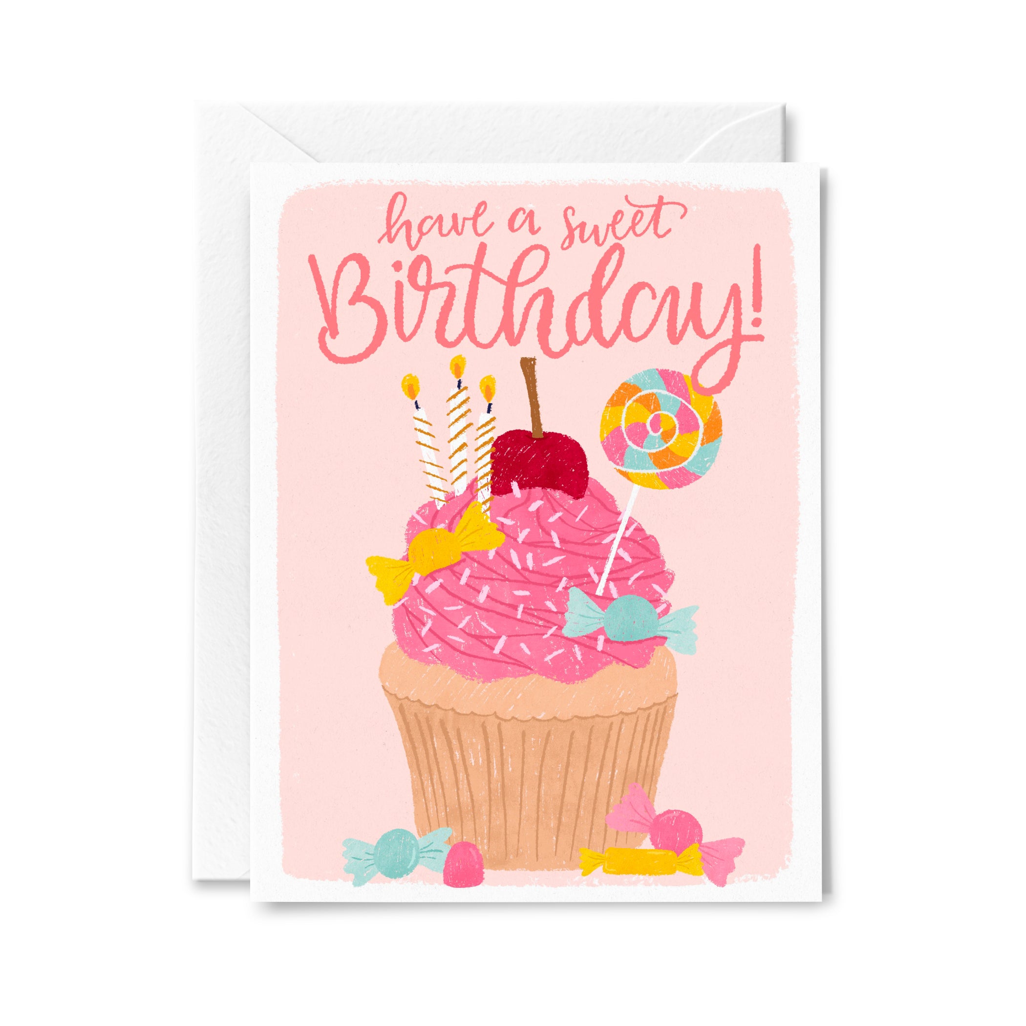 Birthday Cupcake Greeting Card