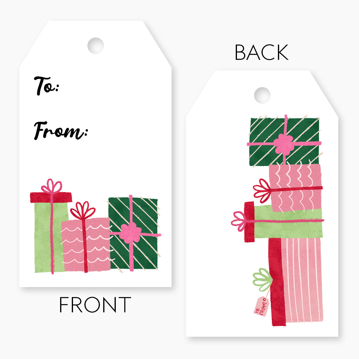 Present Gift Tag Set