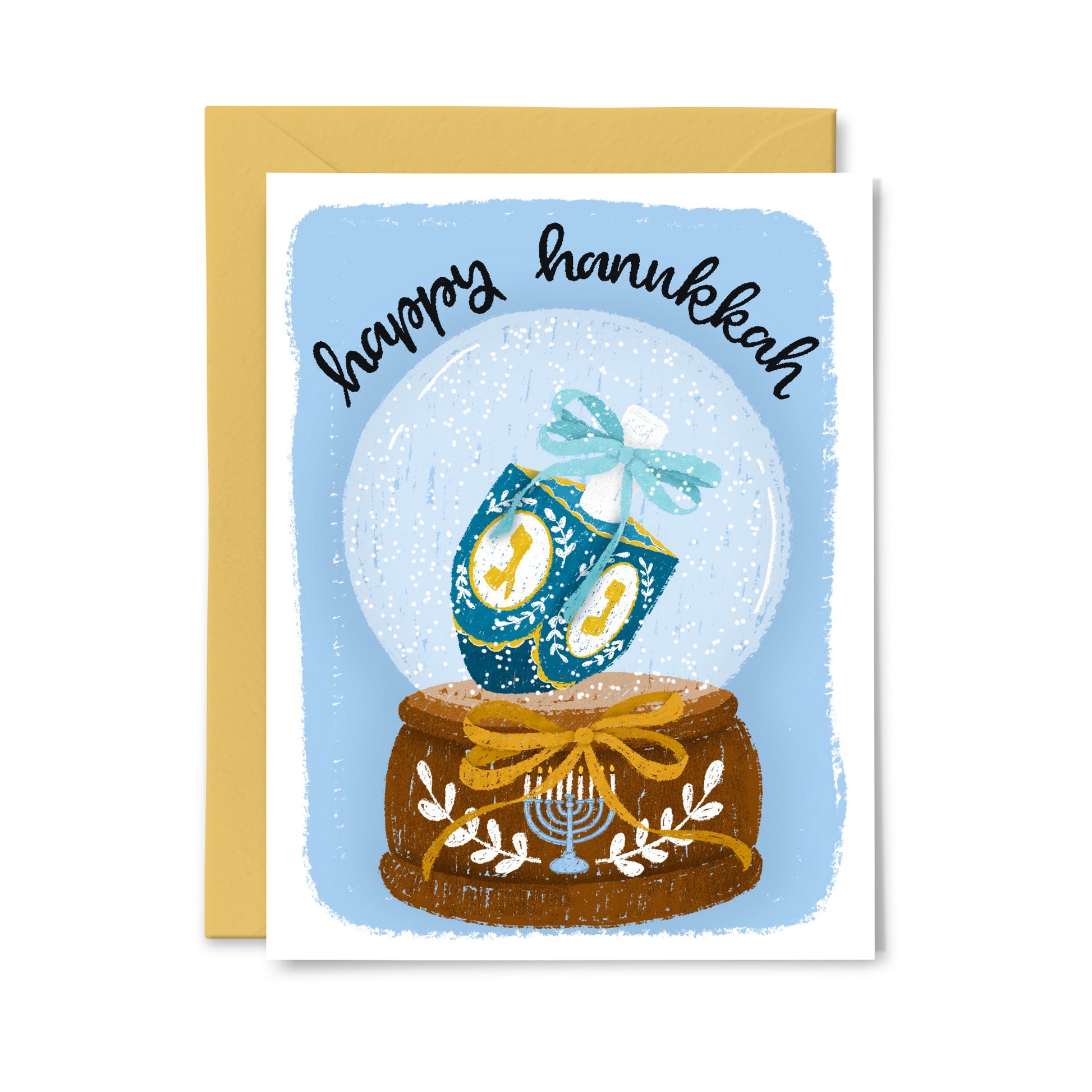 Happy Hanukkah Greeting Card