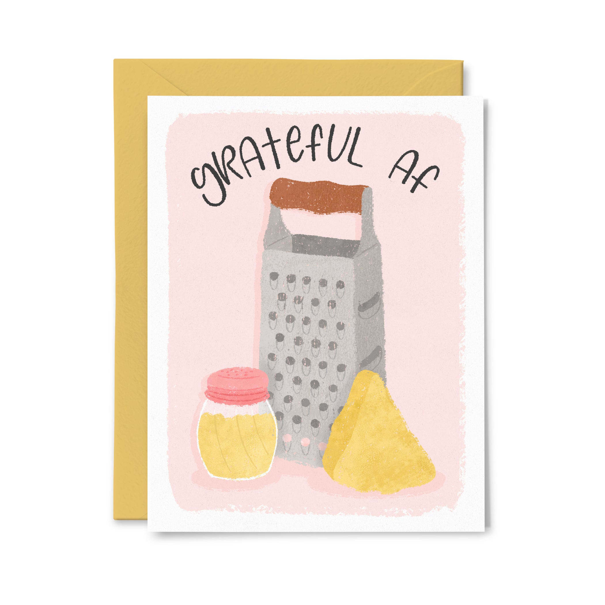 Grateful AF Greeting Card