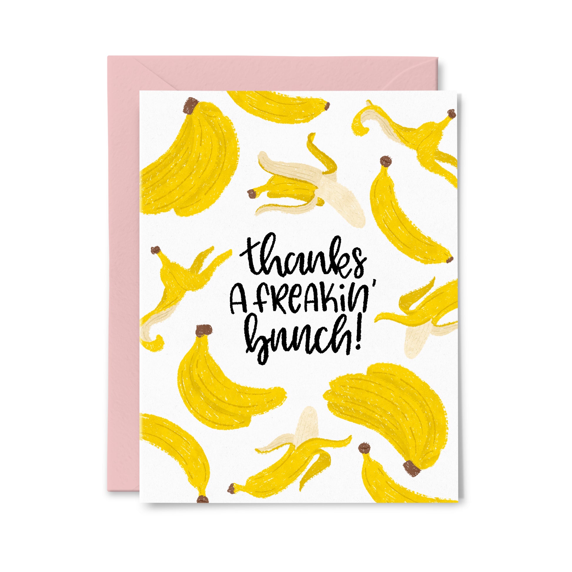 Thanks a Freaking Bunch Greeting Card