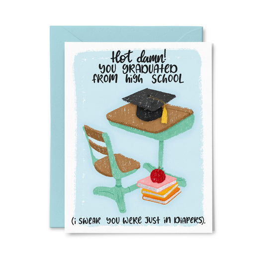 High School Graduation Greeting Card