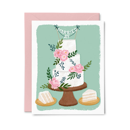 Married AF Wedding Greeting Card