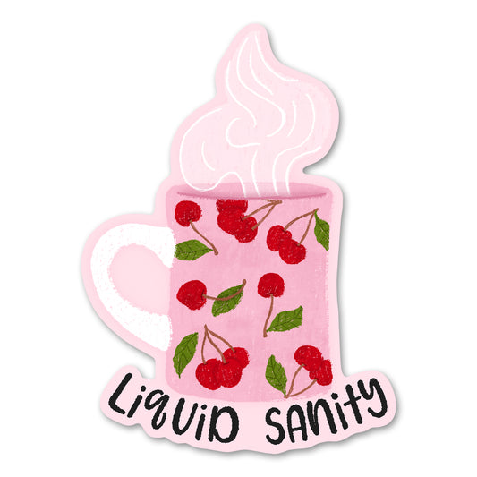 Liquid Sanity Sticker