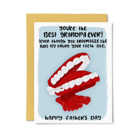 Best Grandpa Ever Greeting Card