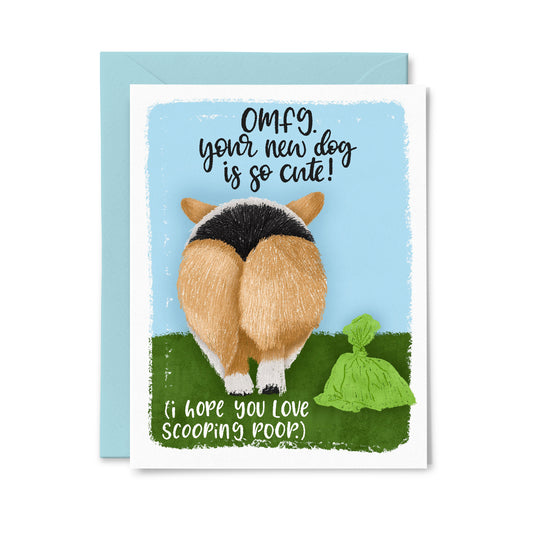 Dog Adoption Greeting Card