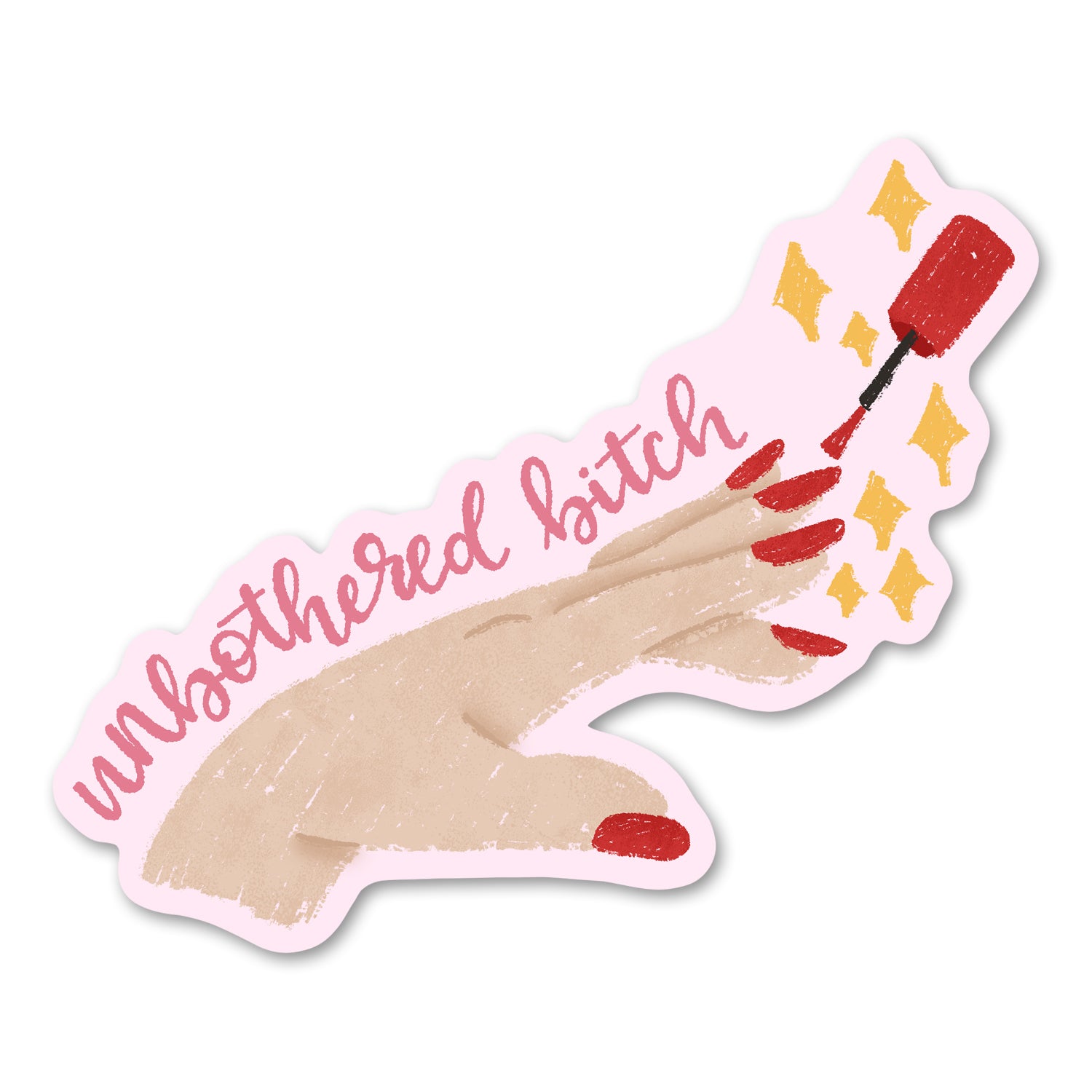 Unbothered Bitch Sticker