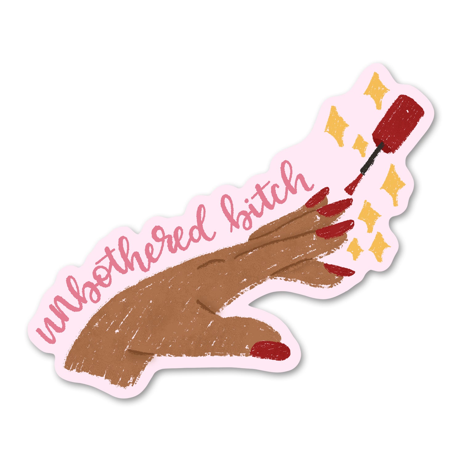 Unbothered Bitch Sticker