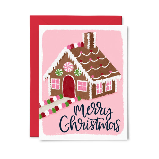 Gingerbread House Greeting Card