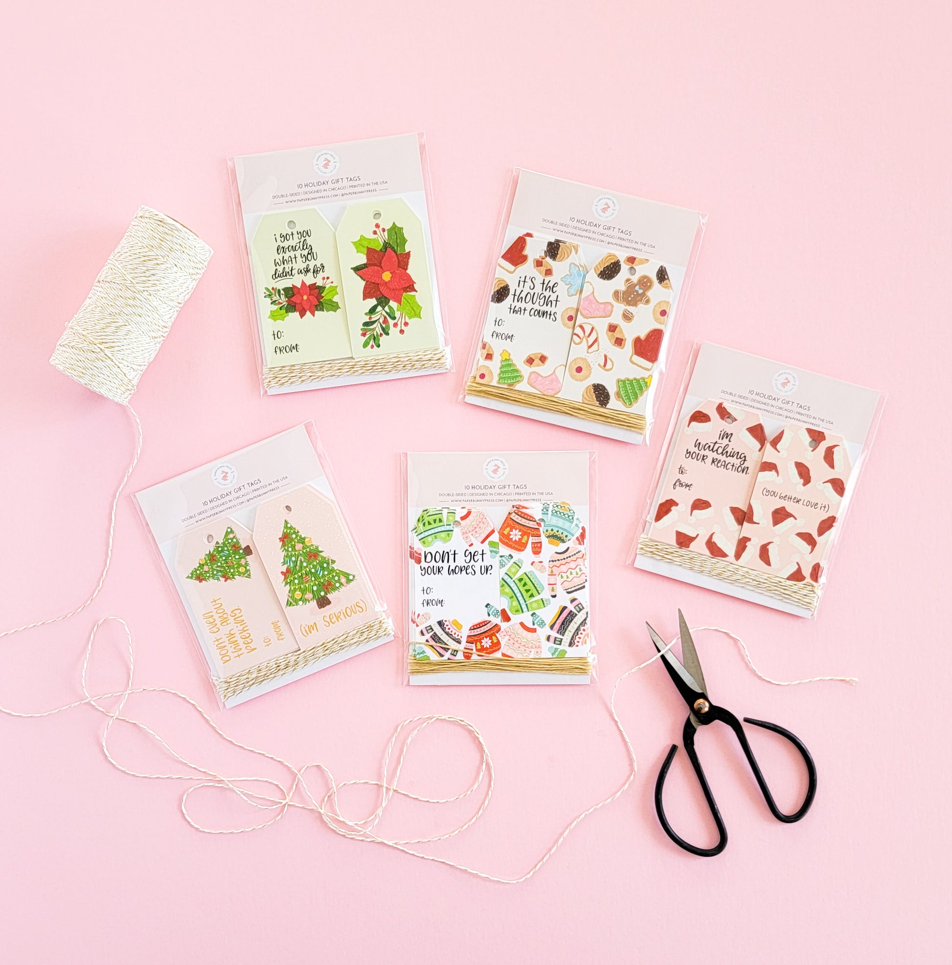 Lower Your Expectations Gift Tag Set