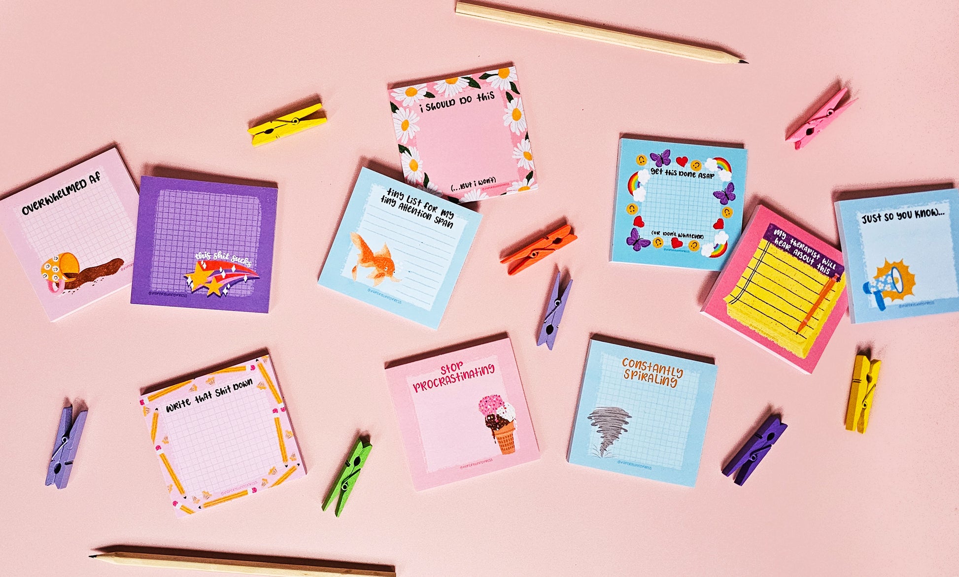 I Should do this (but I won't) Sticky Pad