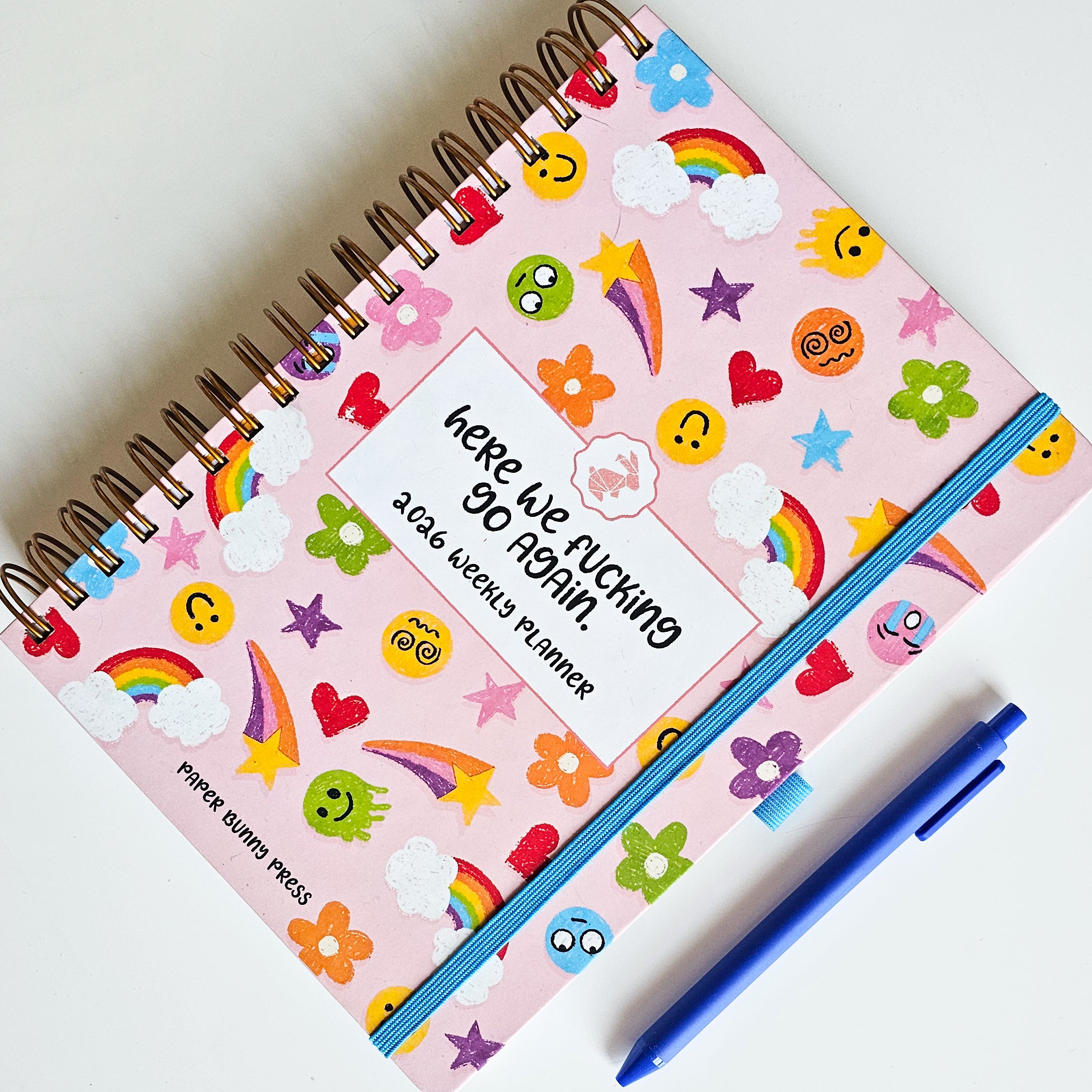 2026 Here We Fucking Go Again Planner