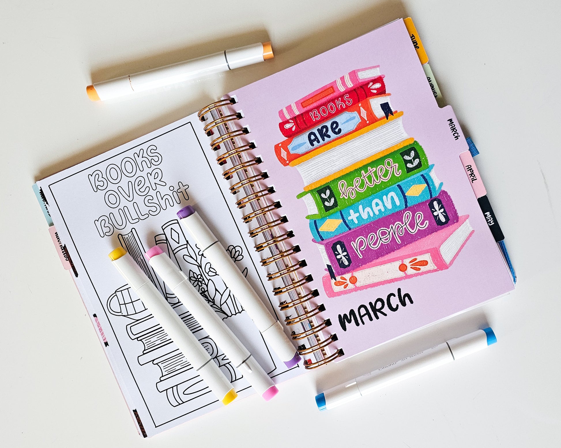 PRE-ORDER: 2026 Here We Fucking Go Again Planner