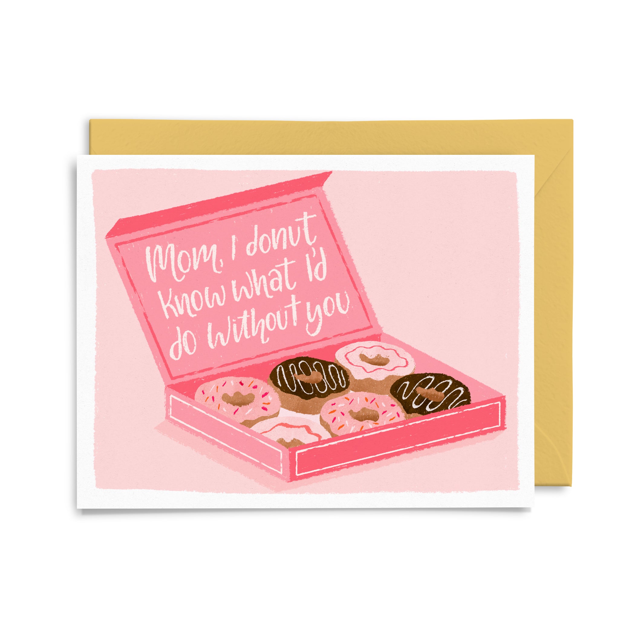 Donut Mom Greeting Card