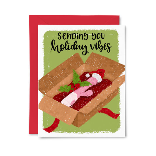 Holiday Vibes Greeting Card