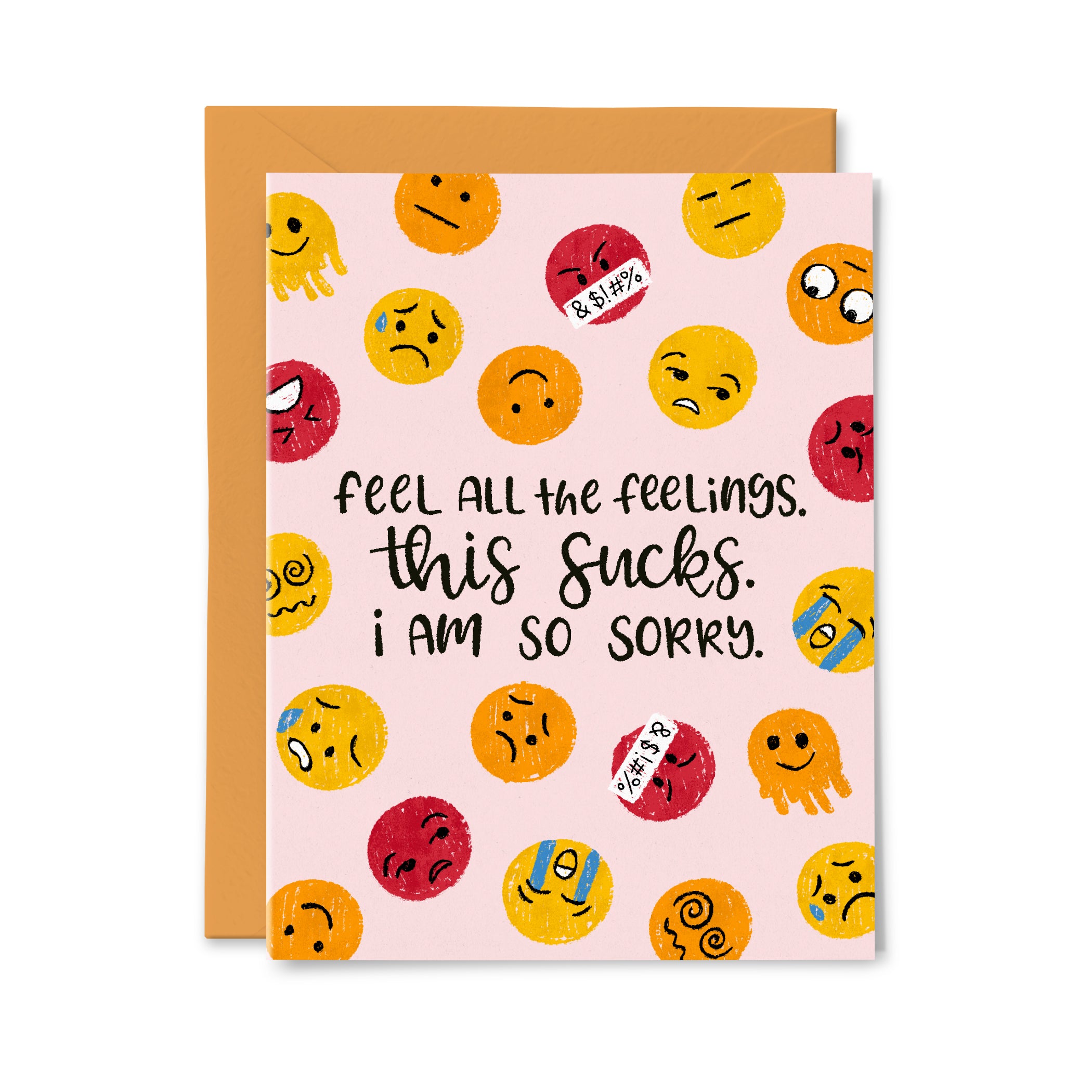 Feel all the Feelings Greeting Card