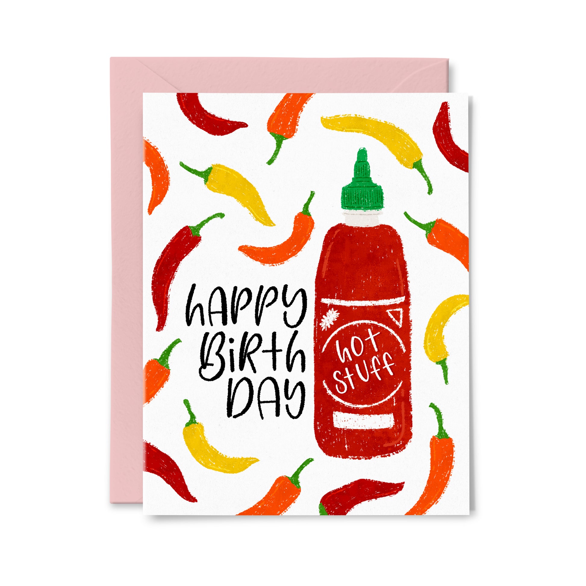Happy Birthday Hot Stuff Greeting Card