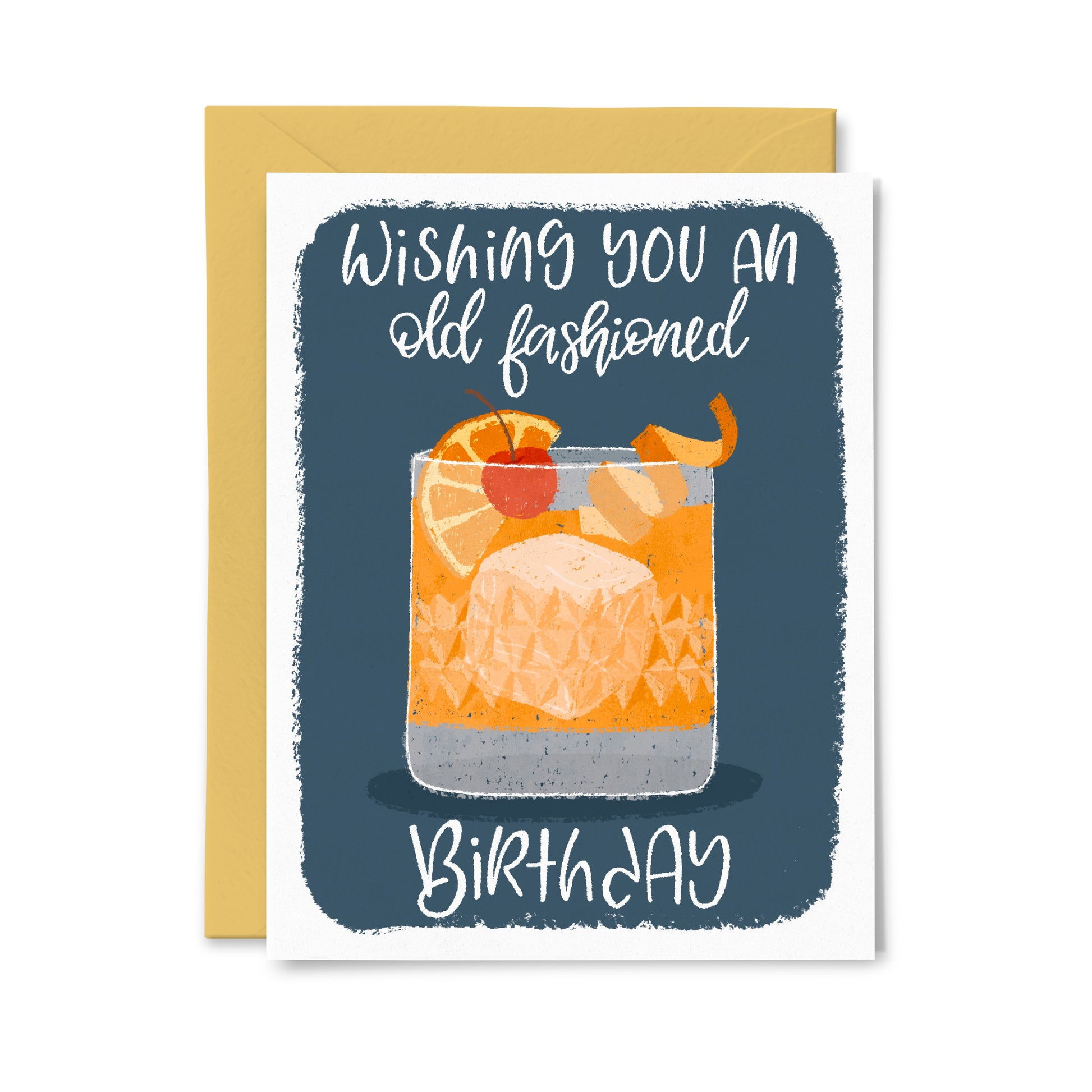 Old Fashioned Birthday Greeting Card