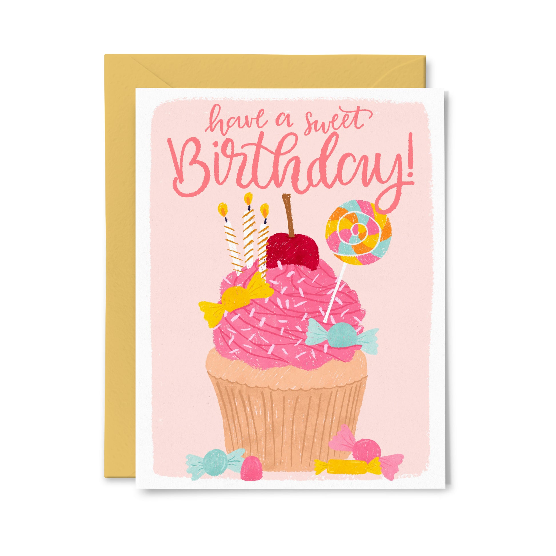 Birthday Cupcake Greeting Card