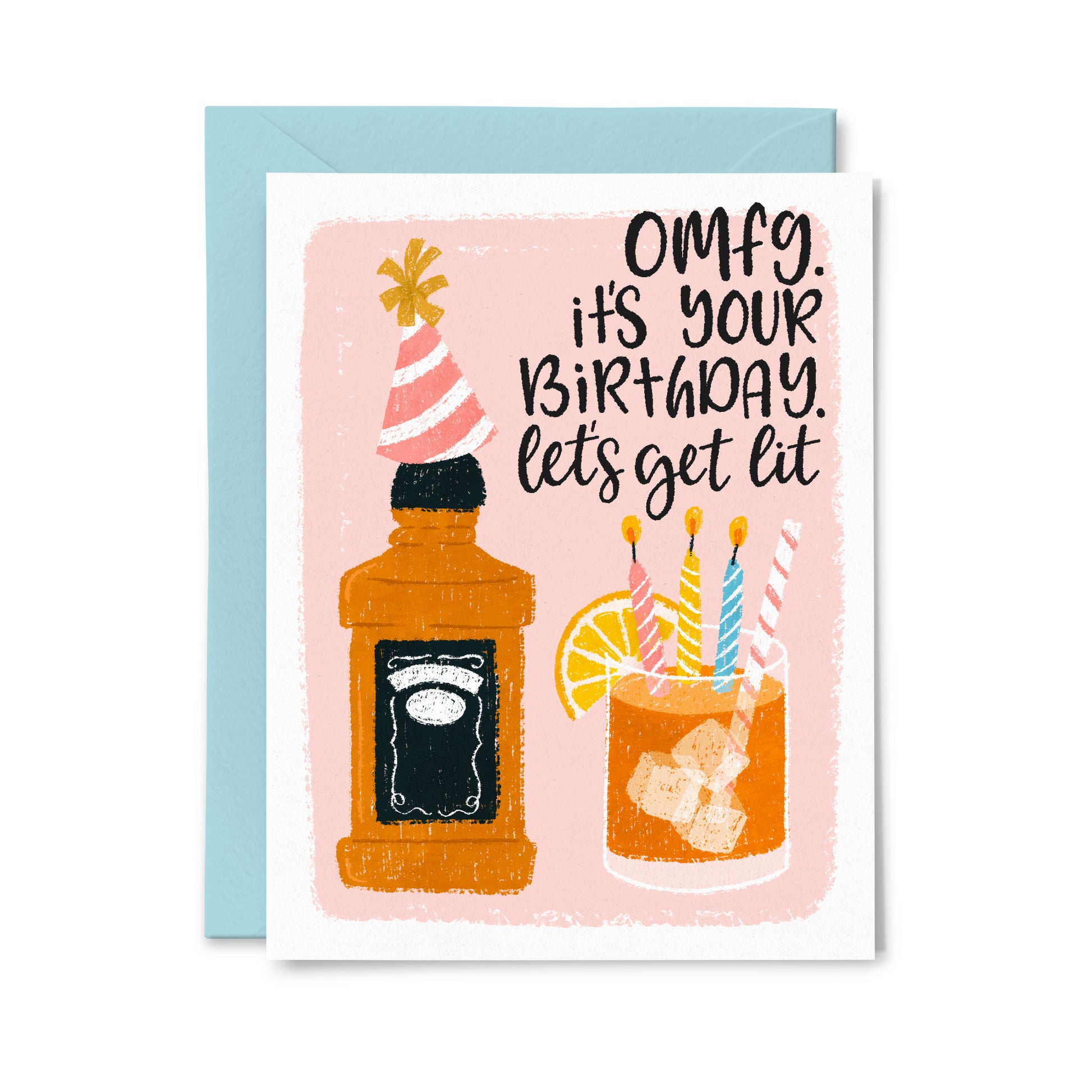 Let's Get Lit Greeting Card