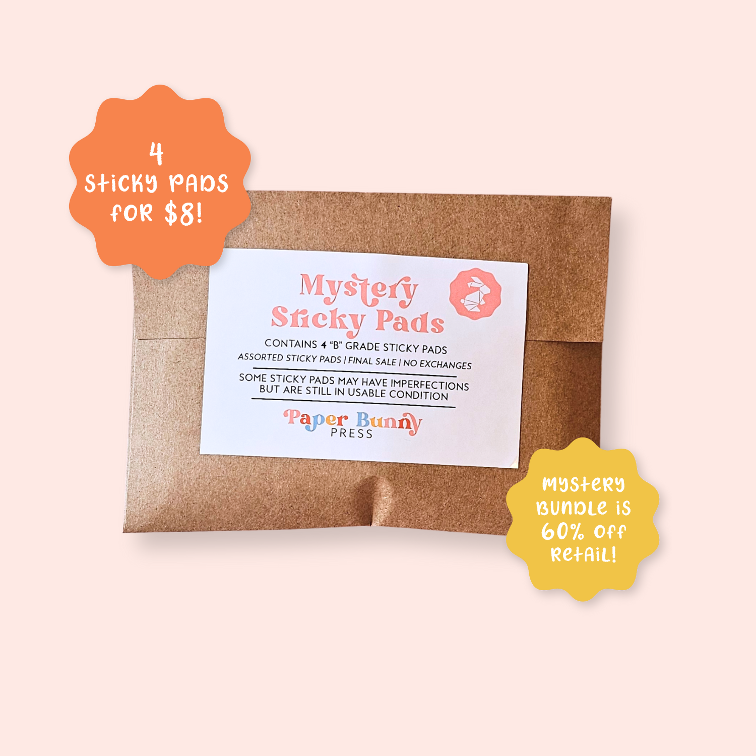 MYSTERY Sticky Pad Pack