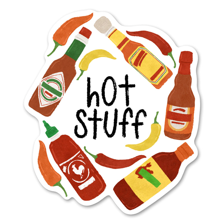 Hot Sauce Sticker