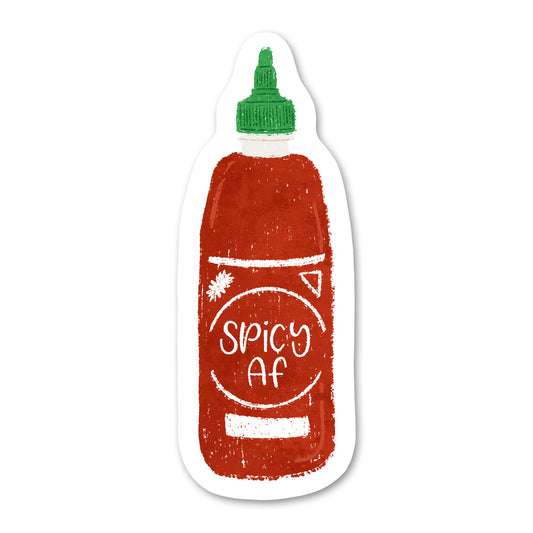Spicy AF Hot Sauce Sticker