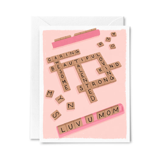 Love You Mom Greeting Card