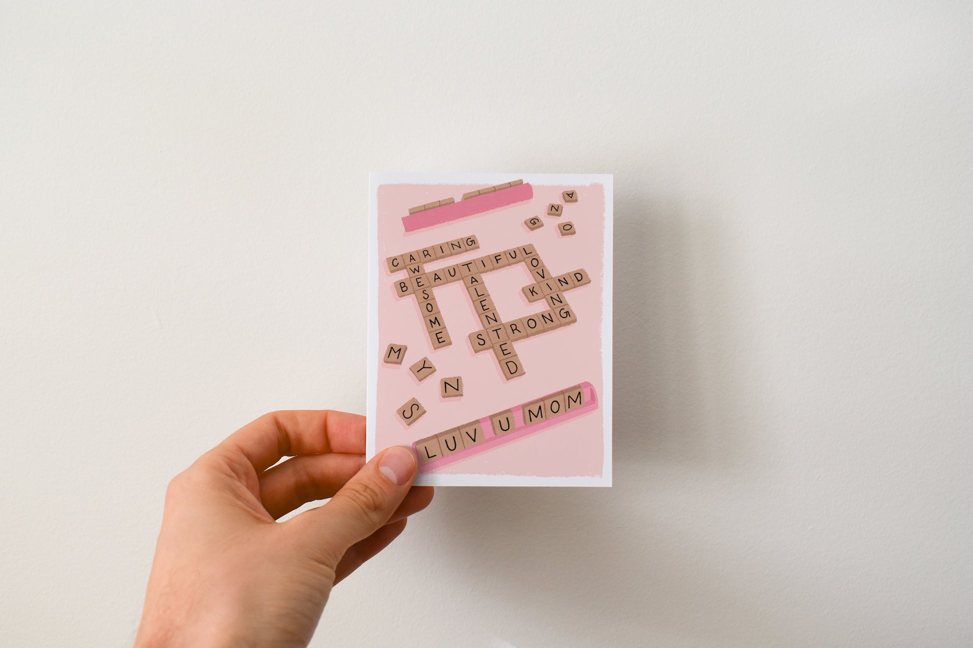 Love You Mom Greeting Card