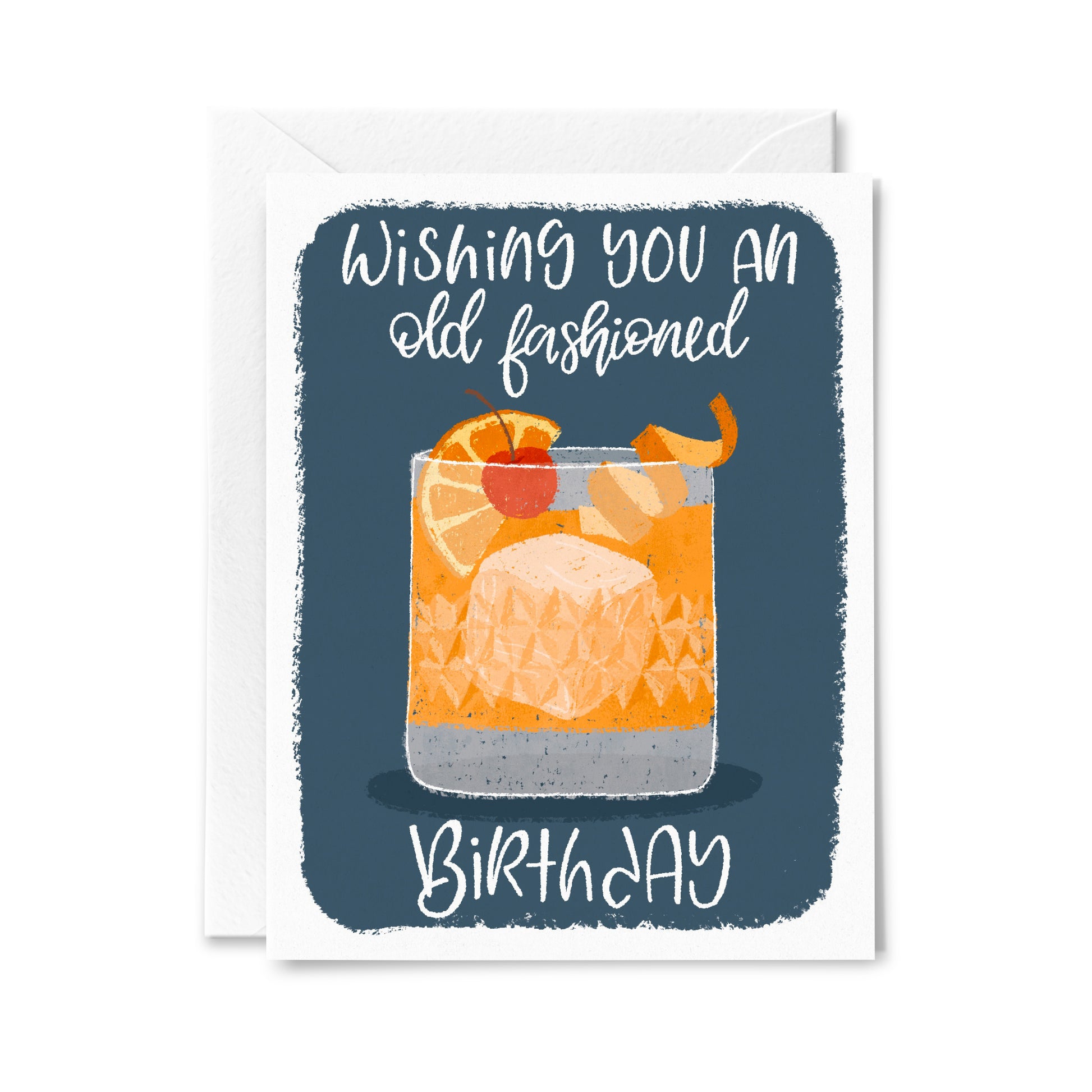 Old Fashioned Birthday Greeting Card