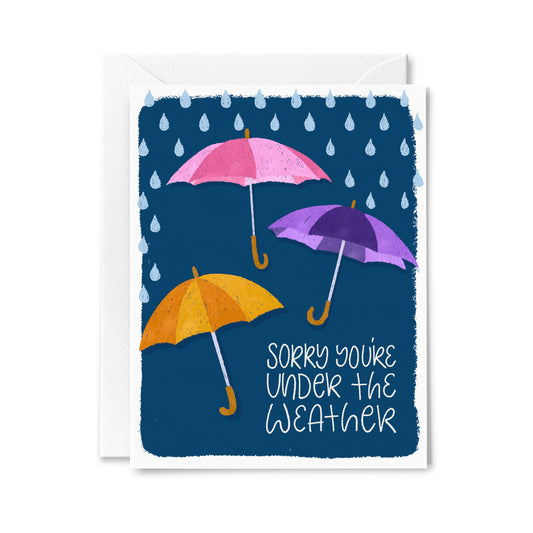 Under the Weather Greeting Card