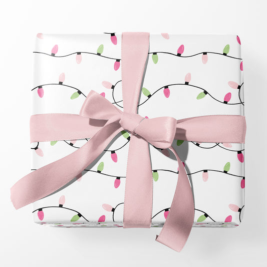 Christmas Lights Wrapping Paper