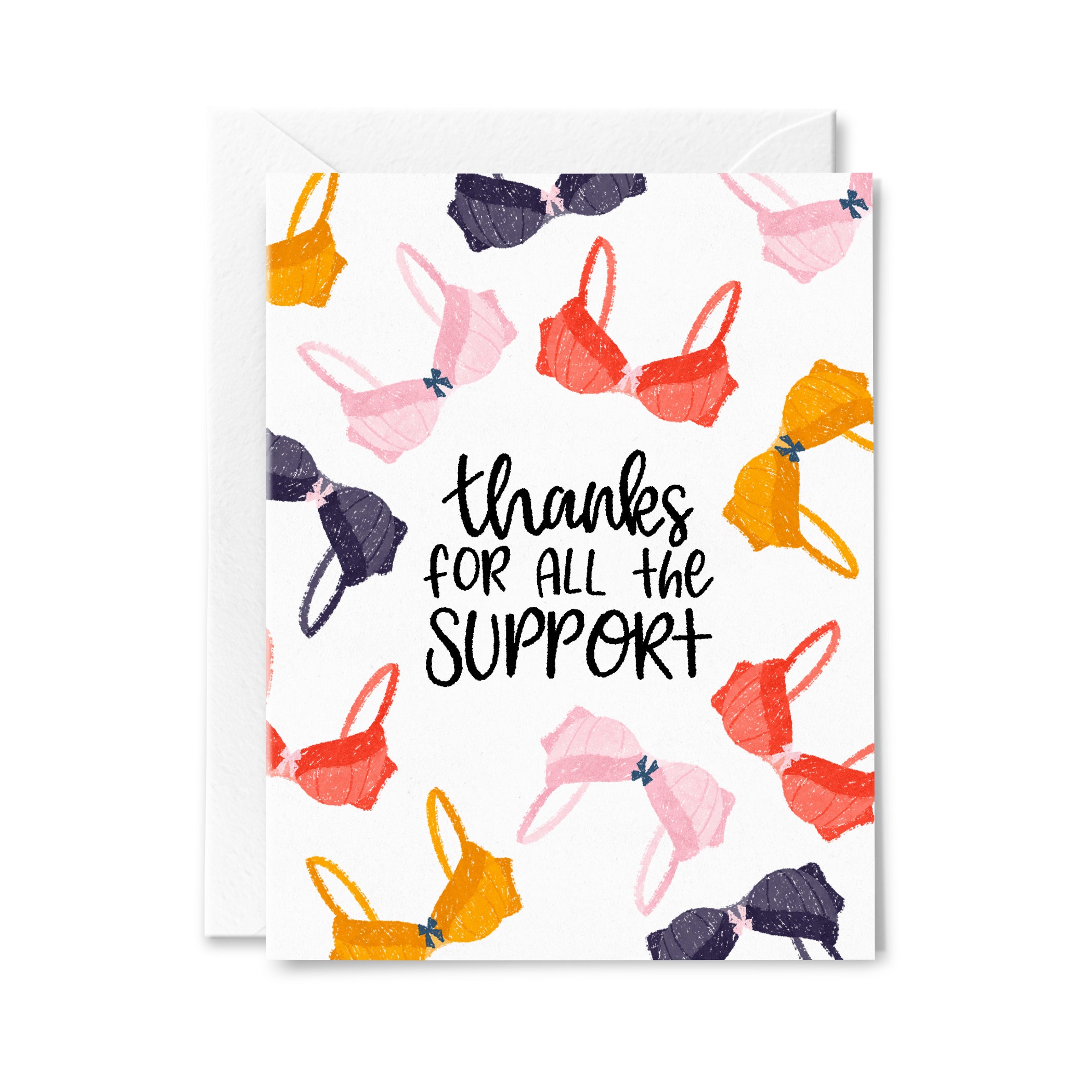 Thanks for all the Support Greeting Card