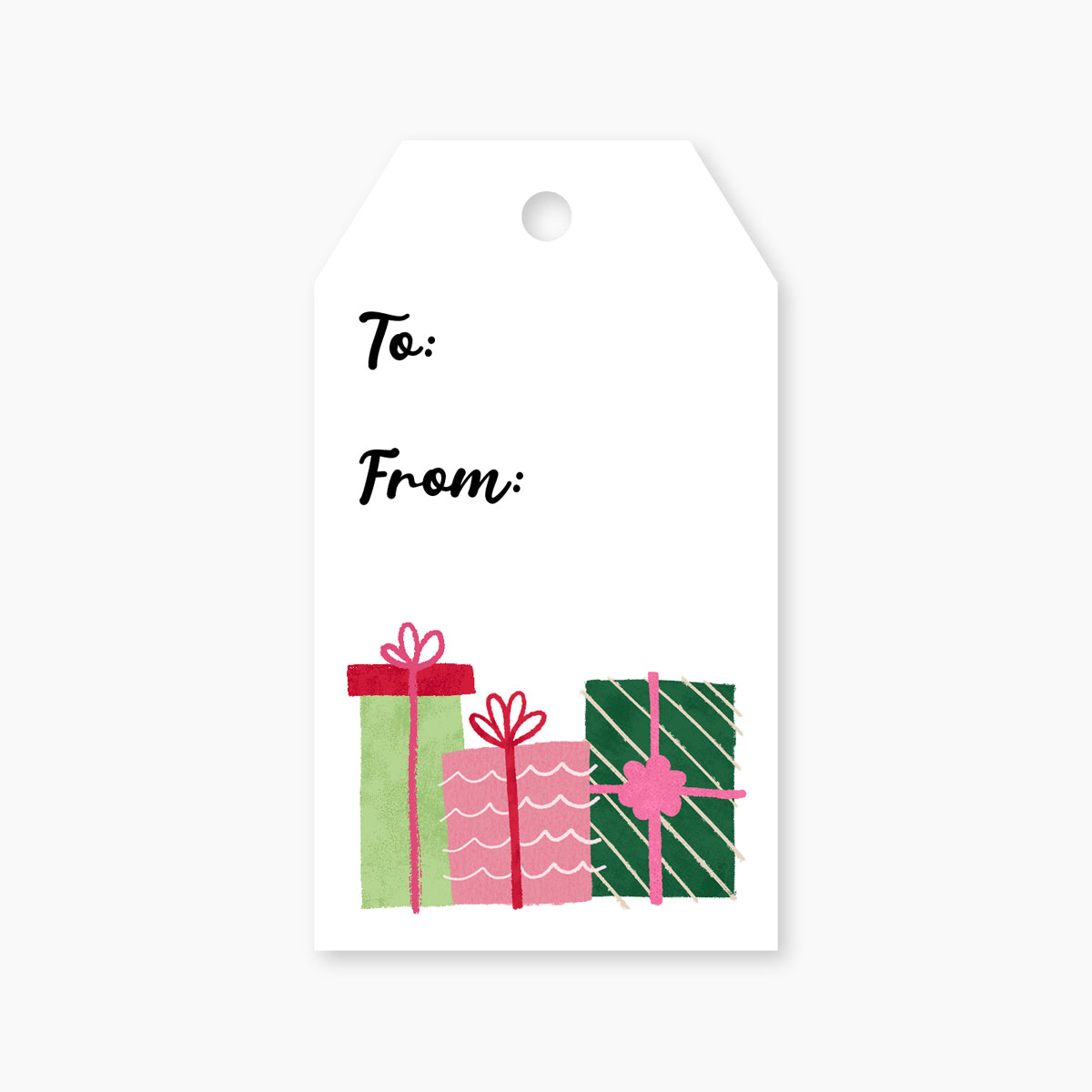 Present Gift Tag Set