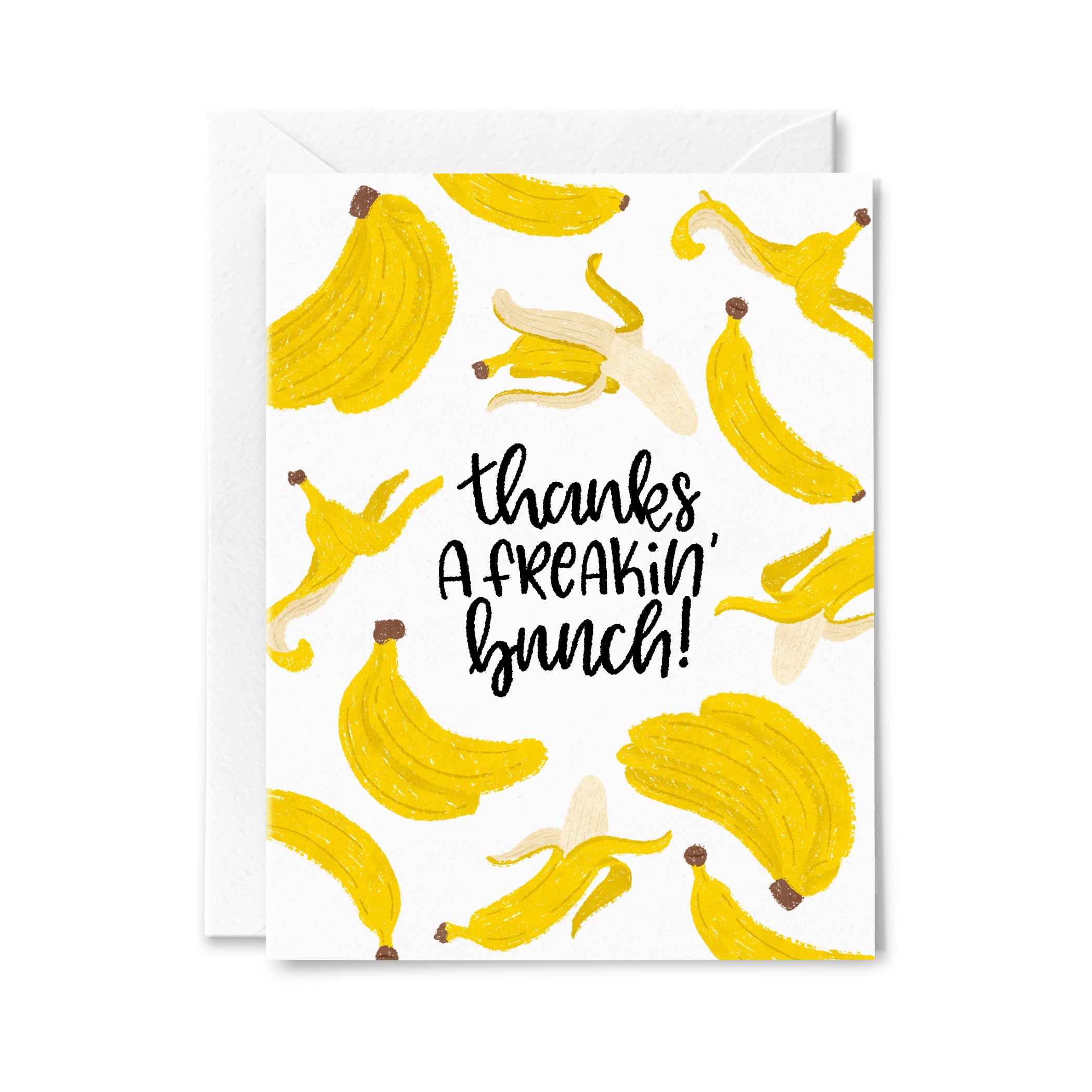 Thanks a Freaking Bunch Greeting Card