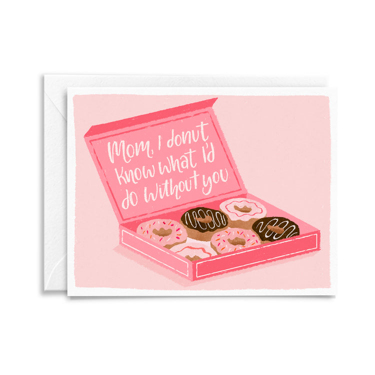Donut Mom Greeting Card