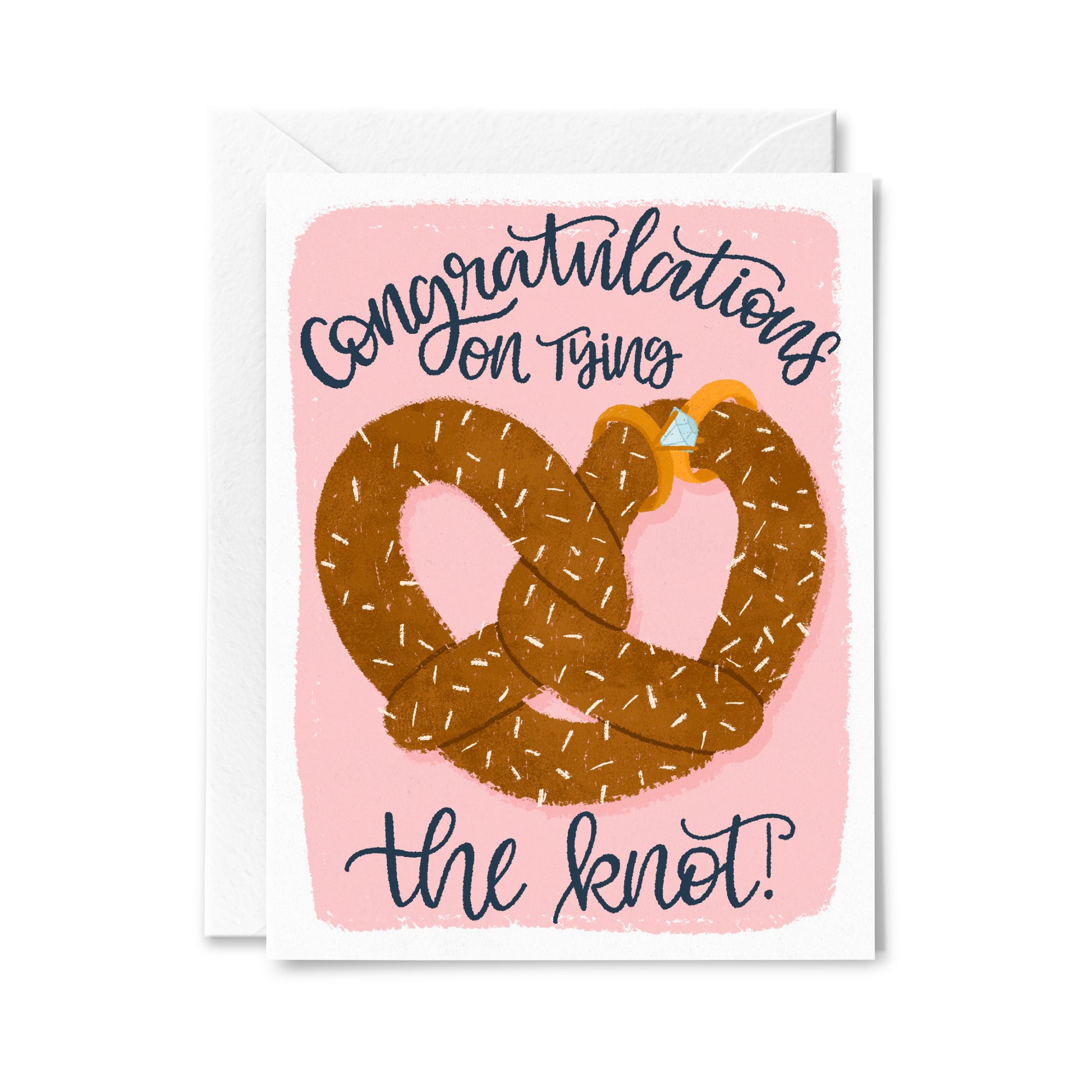 Tying the Knot Greeting Card