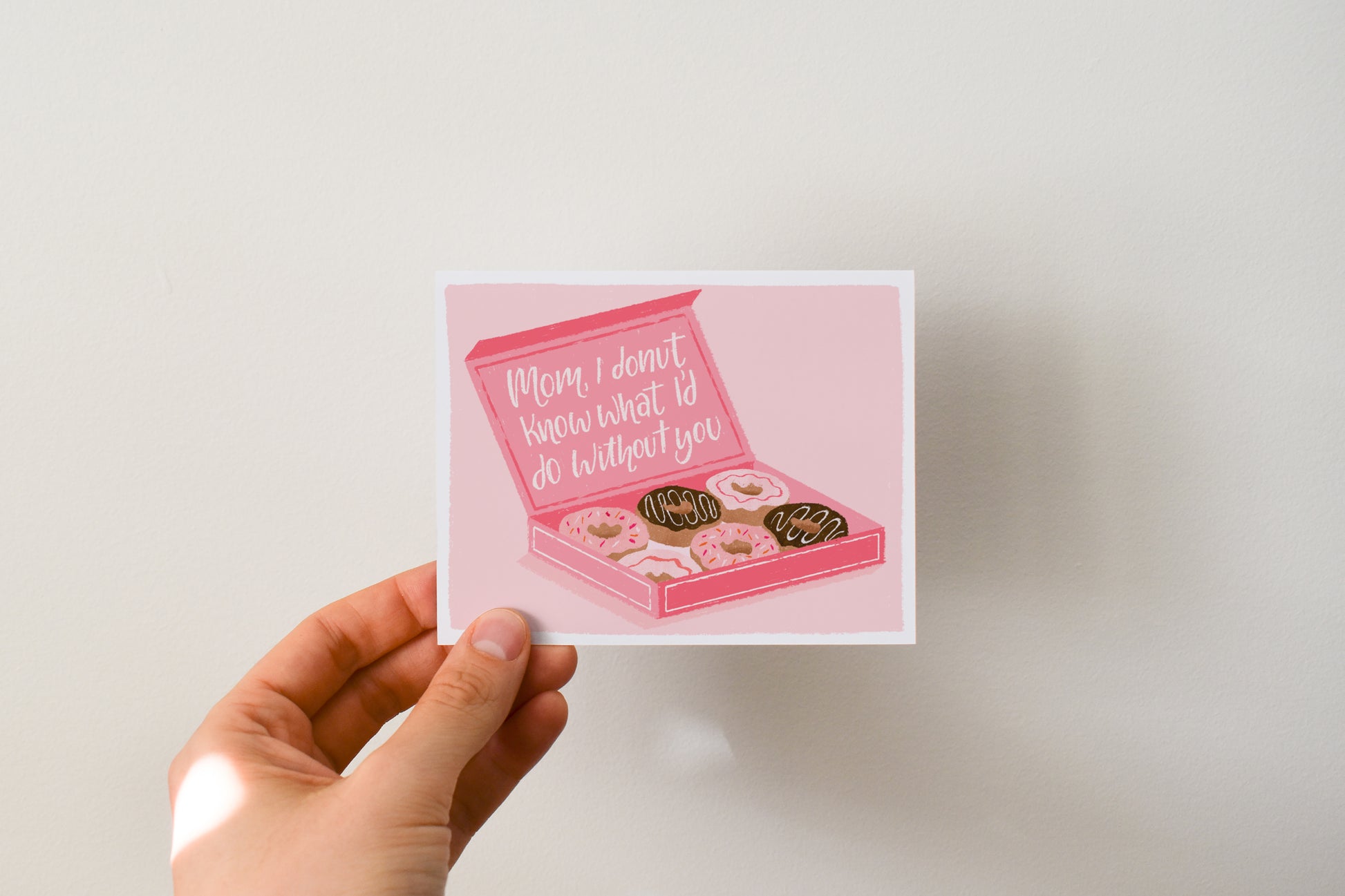 Donut Mom Greeting Card