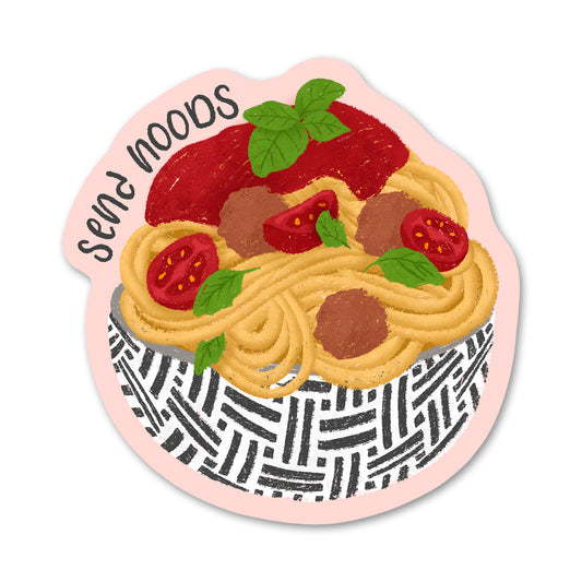 Send Noods Pasta Sticker