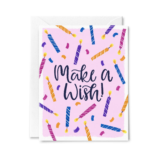Make A Wish Greeting Card