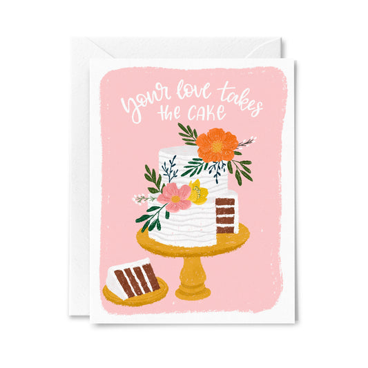 Takes the Cake Greeting Card