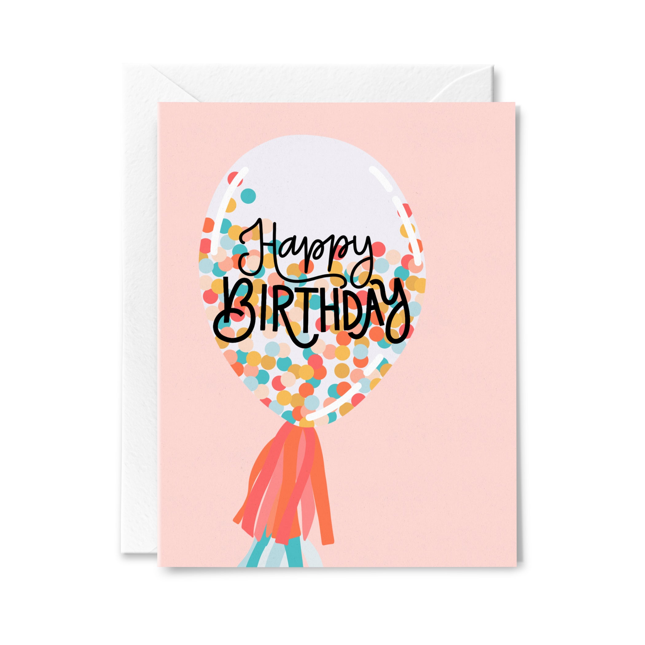 Happy Birthday Balloon Greeting Card