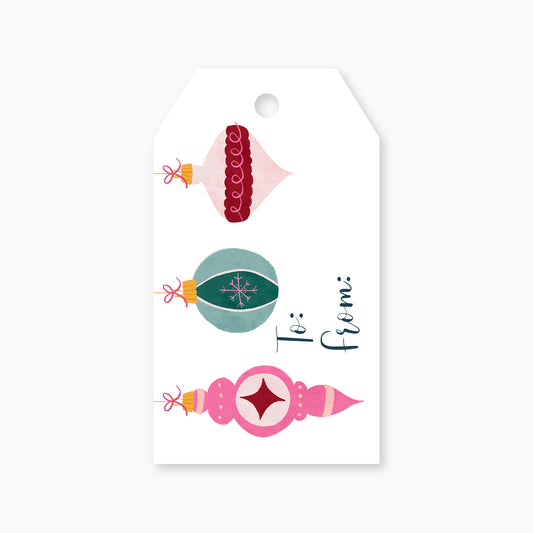 Ornament Gift Tag Set