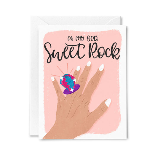 Sweet Rock Greeting Card