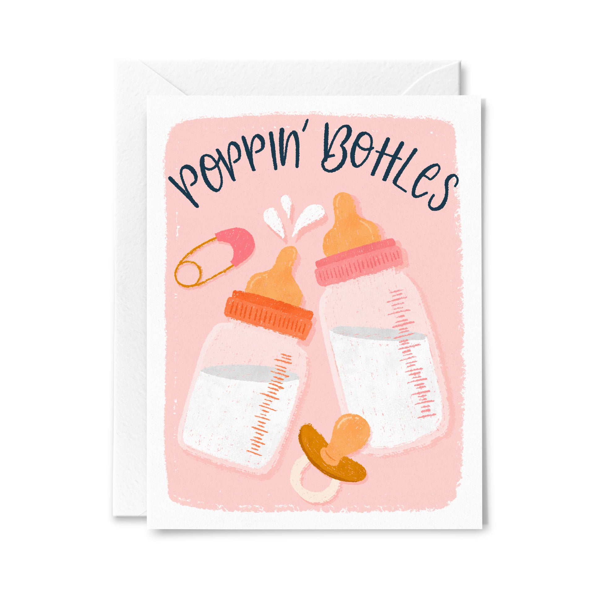 Poppin' Bottles Greeting Card