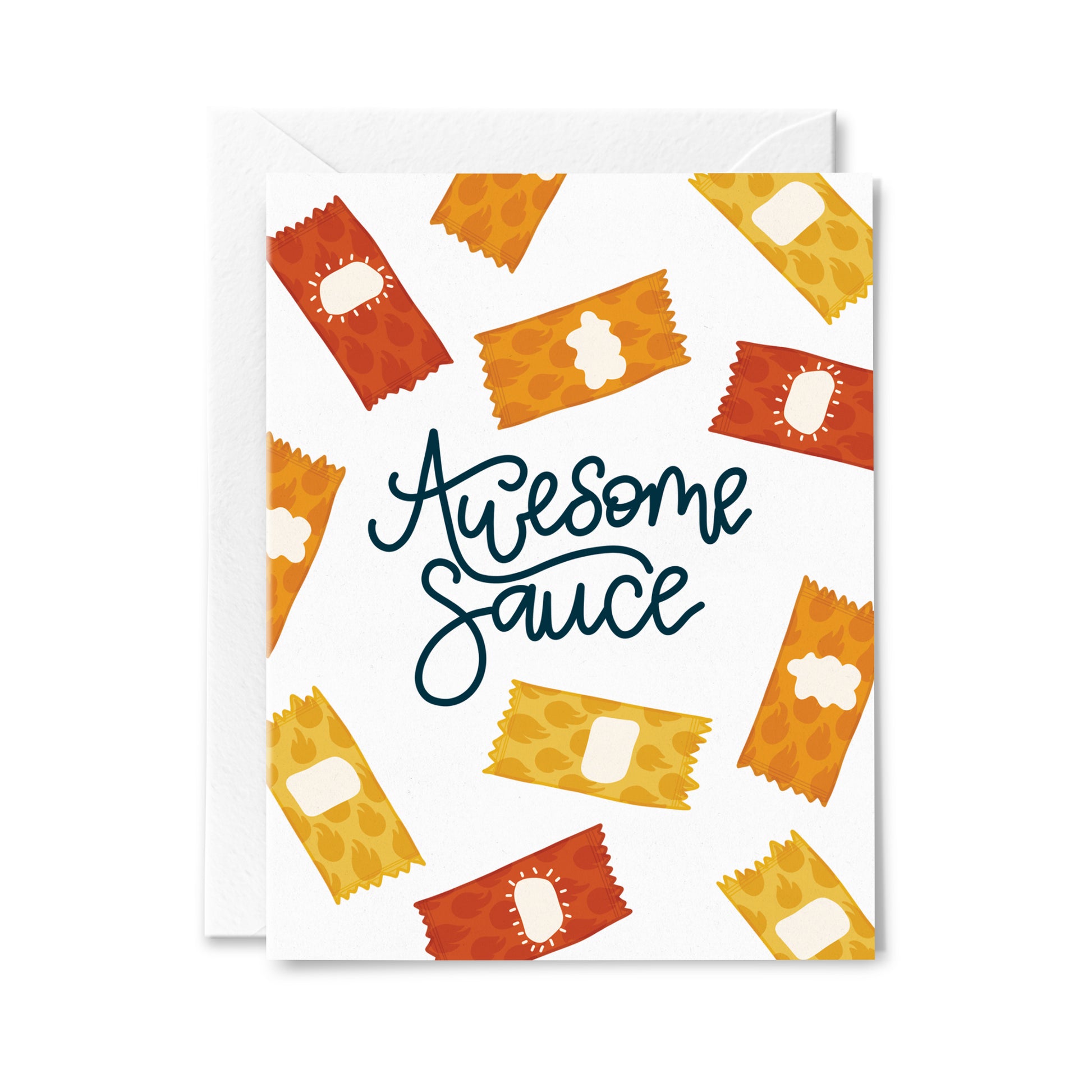 Awesome Sauce Greeting Card